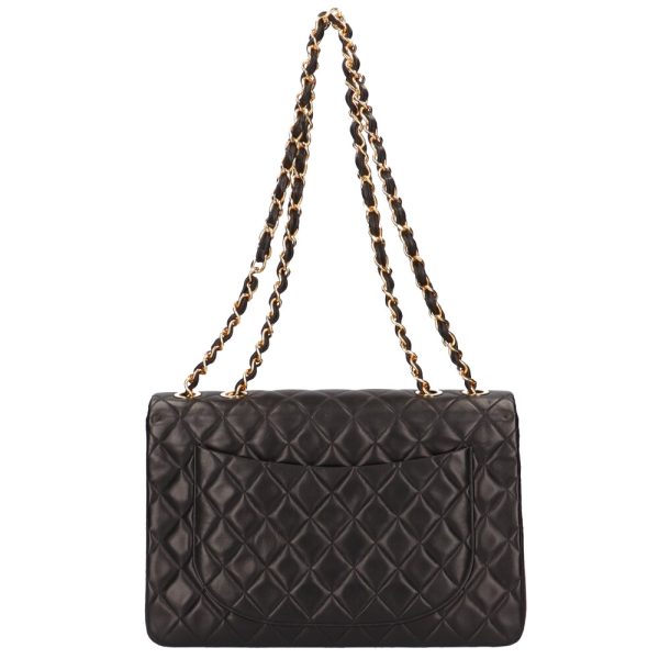 brb10010000005071 3 Chanel Big Matelasse Chain Lambskin Shoulder Bag Black