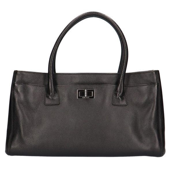 brb10010000006756 1 Chanel Executive Calf Tote Bag Black