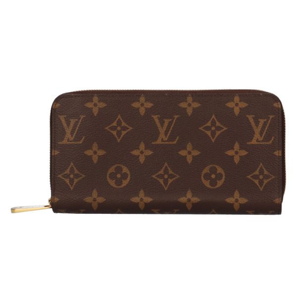 brb10010000009146 1 Louis Vuitton Zippy Monogram Canvas Long Wallet Brown