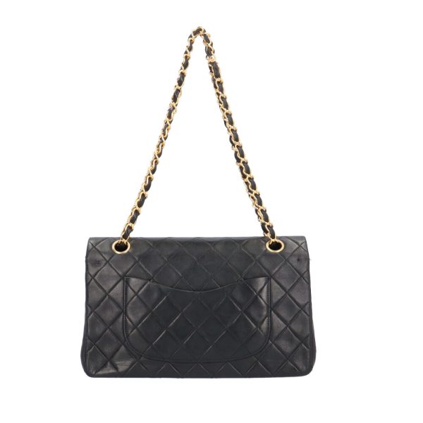 brb10010000009157 3 Chanel Chain Matelasse Lambskin Shoulder Bag Black