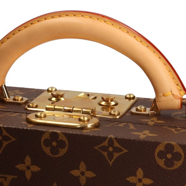 brb10010000009395 15 Louis Vuitton Boite Bijou Jewelry Case Monogram Canvas Brown