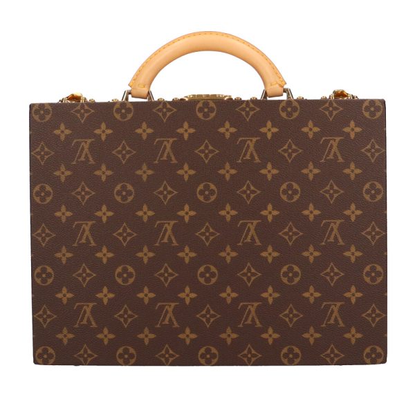 brb10010000009395 3 Louis Vuitton Boite Bijou Jewelry Case Monogram Canvas Brown