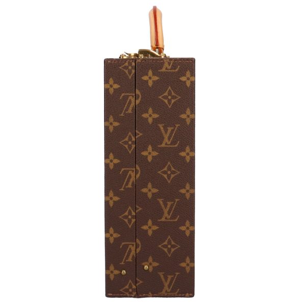 brb10010000009395 4 Louis Vuitton Boite Bijou Jewelry Case Monogram Canvas Brown