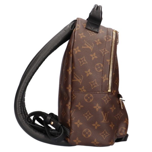 brb10010000009963 4 Louis Vuitton Balm Springs Monogram Canvas Daypack Brown