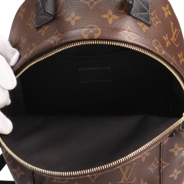 brb10010000009963 6 Louis Vuitton Balm Springs Monogram Canvas Daypack Brown