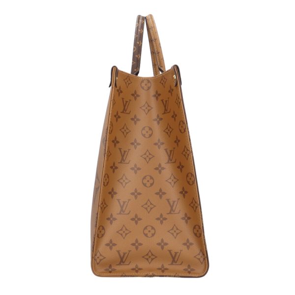 brb10010000009965 4 Louis Vuitton On the Go Monogram Giant Tote Bag Brown