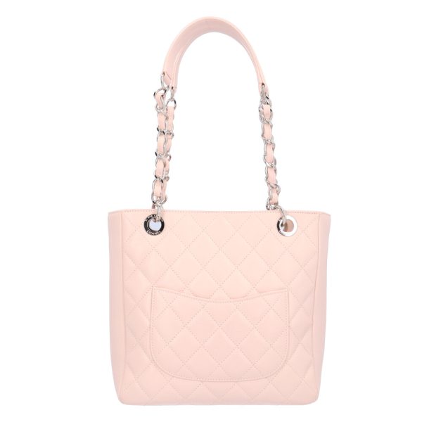 brb10010000010674 3 Chanel Chain Caviar Tote Bag Pink