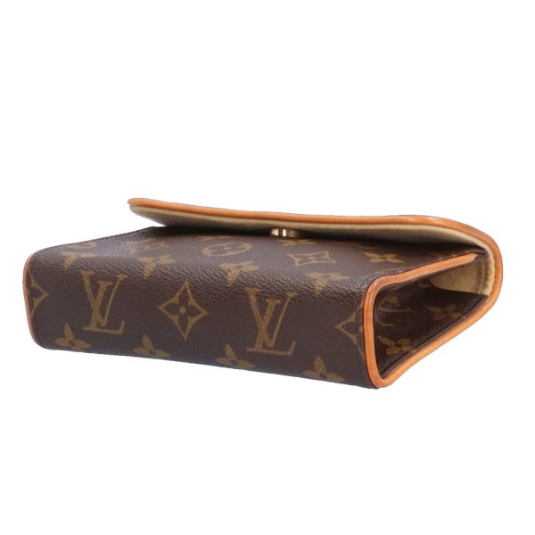 brb10010000011106 5 Louis Vuitton Pochette Florentine Monogram Canvas Shoulder Bag Brown