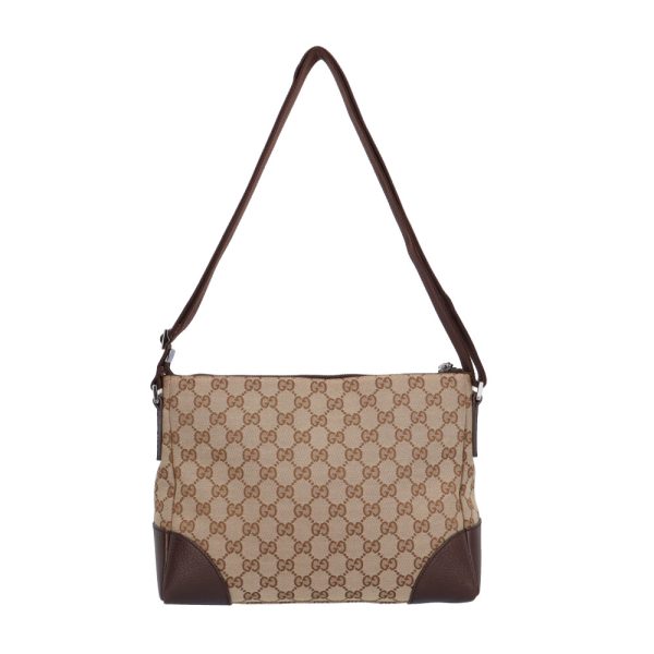 brb10010000011236 3 Gucci GG Canvas Shoulder Bag Beige