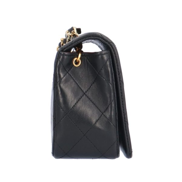 brb10010000011819 4 Chanel Matelasse Lambskin Shoulder Bag Black