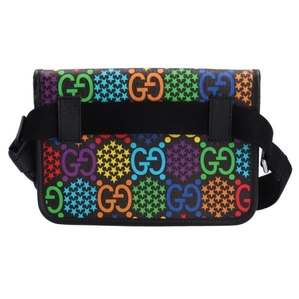 brb10010000011939 3 Gucci GG Psychedelic Leather Waist Bag Multicolor