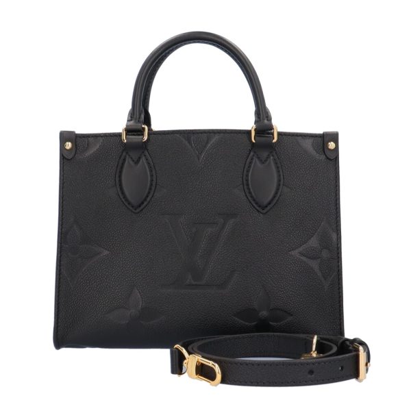 brb10010000011941 1 Louis Vuitton On the Go Monogram Emprene Shoulder Bag Black