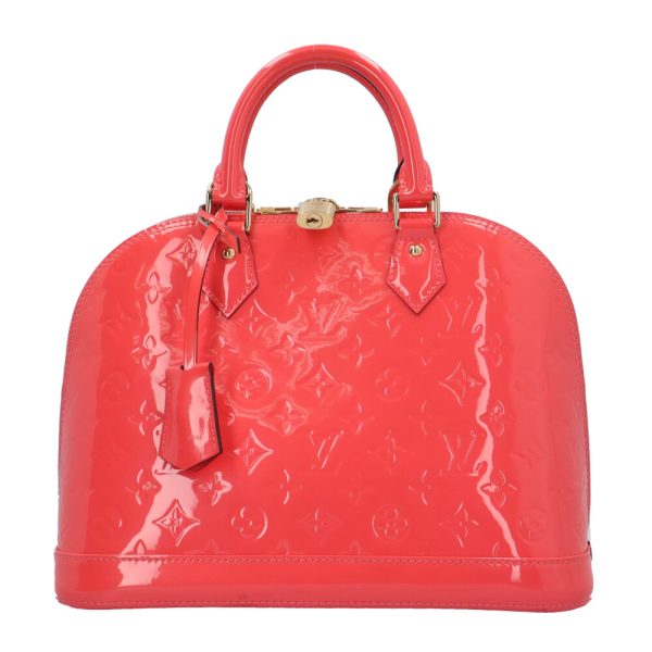 brb10010000012032 1 Louis Vuitton Alma PM Monogram Vernis Handbag Pink