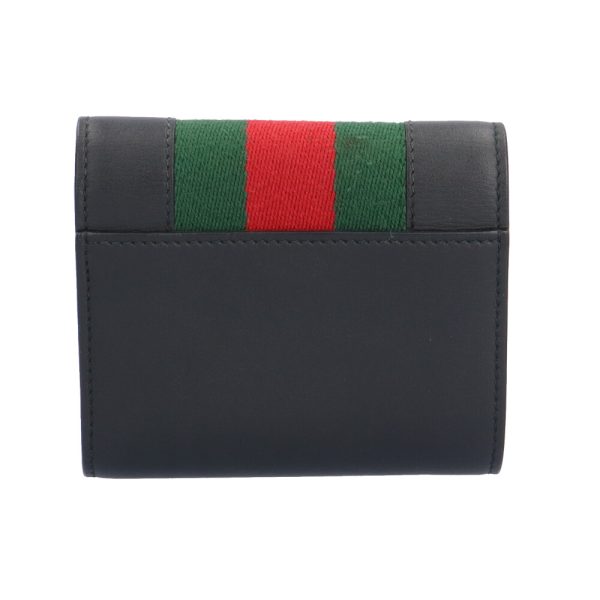 brb10010000012042 2 Gucci Sylvie Sherry Line Leather Trifold Wallet