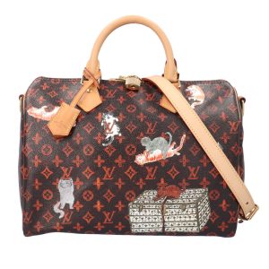 brb10010000012048 1 Louis Vuitton Reporter GM Monogram Handbag Brown