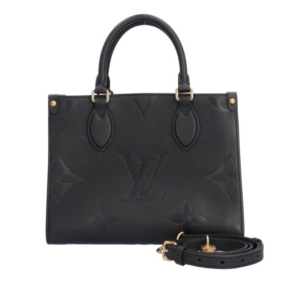 brb10010000012050 1 Louis Vuitton On the Go Monogram Emprene Shoulder Bag Black