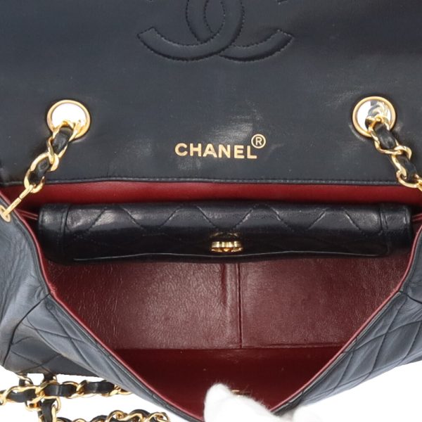 brb10010000012132 6 Chanel Matelasse Lambskin Shoulder Bag Black