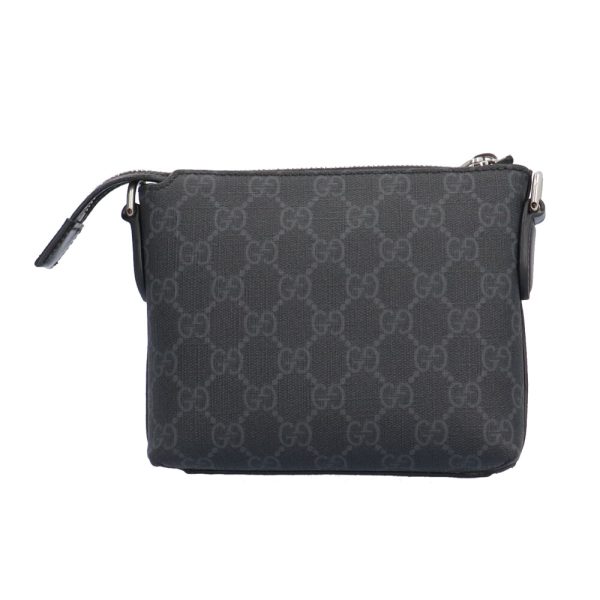 brb10010000012490 3 Gucci Interlocking G GG Supreme Shoulder Bag Black