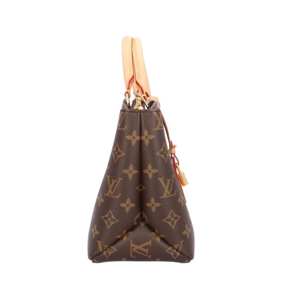 brb10010000012522 4 Louis Vuitton Petit Palais Monogram Canvas Shoulder Bag Brown