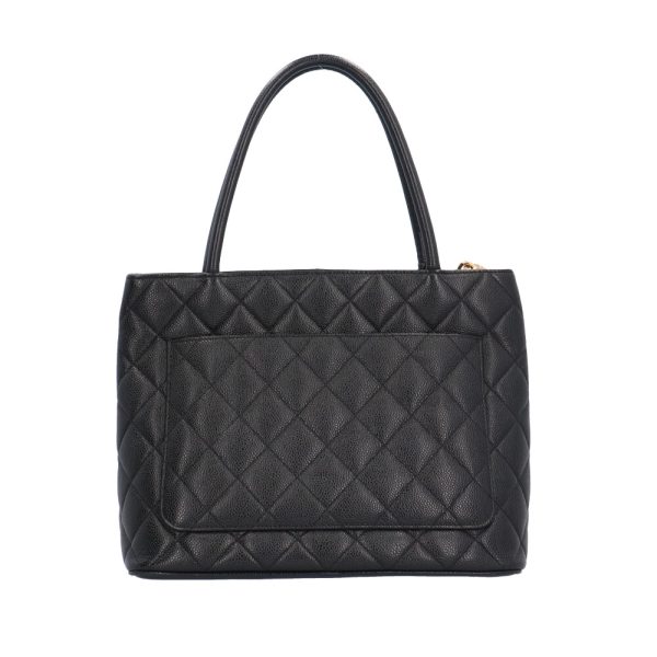 brb10010000012668 3 Chanel Reprint Caviar Tote Bag Black