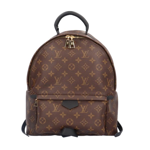 brb10010000013127 1 Louis Vuitton Palm Springs Monogram Canvas Daypack Bag Brown