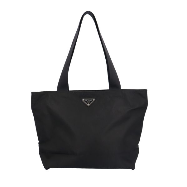 brb10010000013136 1 Prada Nylon Tote Bag Black