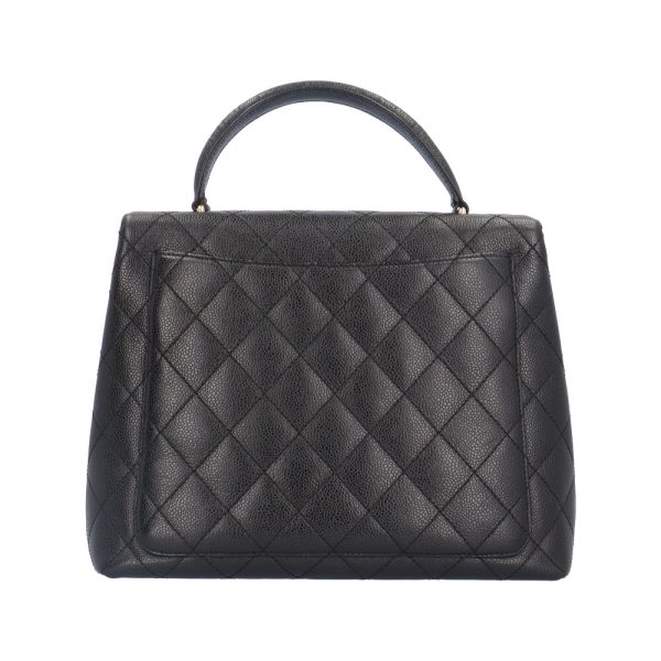 brb10010000013242 3 Chanel Matelasse Cocomark Caviar Handbag Black