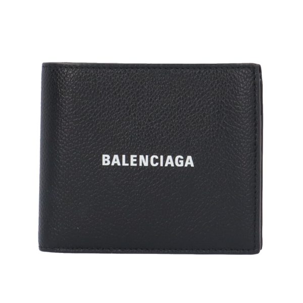 brb10010000013328 1 Balenciaga Bifold Wallet Leather Black