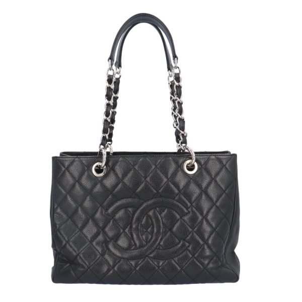 brb10010000013368 1 Chanel GST Caviar Tote Bag Black