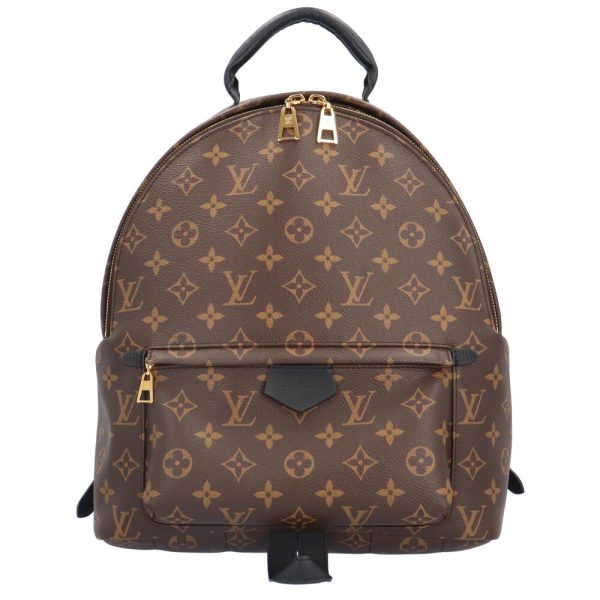 brb10010000013385 1 Louis Vuitton Palm Springs Monogram Canvas Daypack Bag Brown