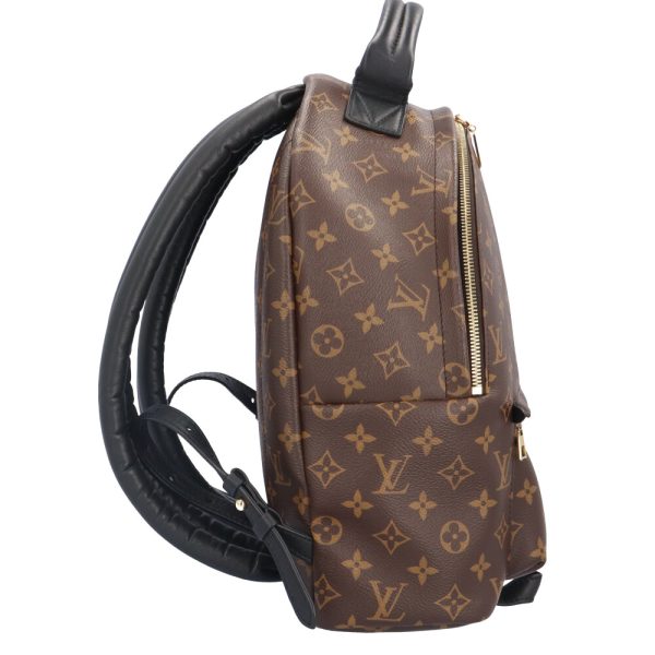 brb10010000013385 4 Louis Vuitton Palm Springs Monogram Canvas Daypack Bag Brown