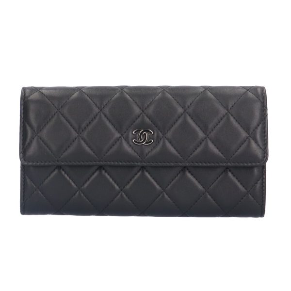 brb10010000013619 1 Chanel Matelasse Lambskin Long Wallet