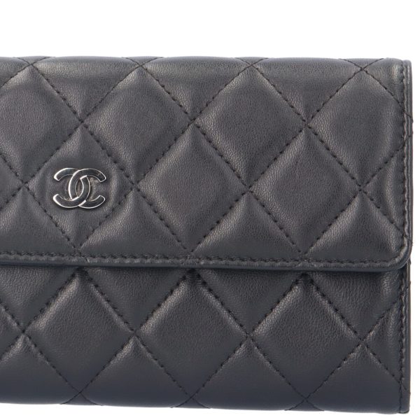 brb10010000013619 7 Chanel Matelasse Lambskin Long Wallet