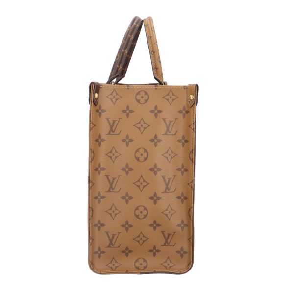 brb10010000013622 4 Louis Vuitton On the Go Monogram Canvas Shoulder Bag Bag Brown