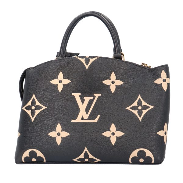 brb10010000013624 3 Louis Vuitton Petit Palais Monogram Canvas Shoulder Bag Black