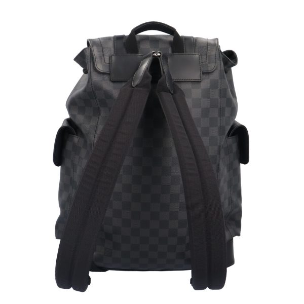 brb10010000013628 3 Louis Vuitton Christopher Damier Graphite Canvas Backpack Bag Black