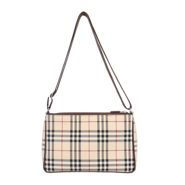 brb10010000013641 3 Burberry Nova Check Shoulder Bag Canvas Beige