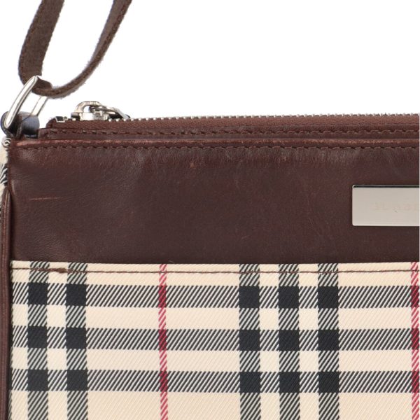 brb10010000013641 7 Burberry Nova Check Shoulder Bag Canvas Beige