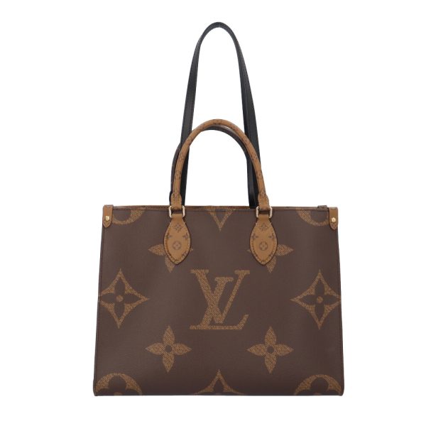 brb10010000013970 1 Louis Vuitton Monogram Giant Shoulder Bag Brown