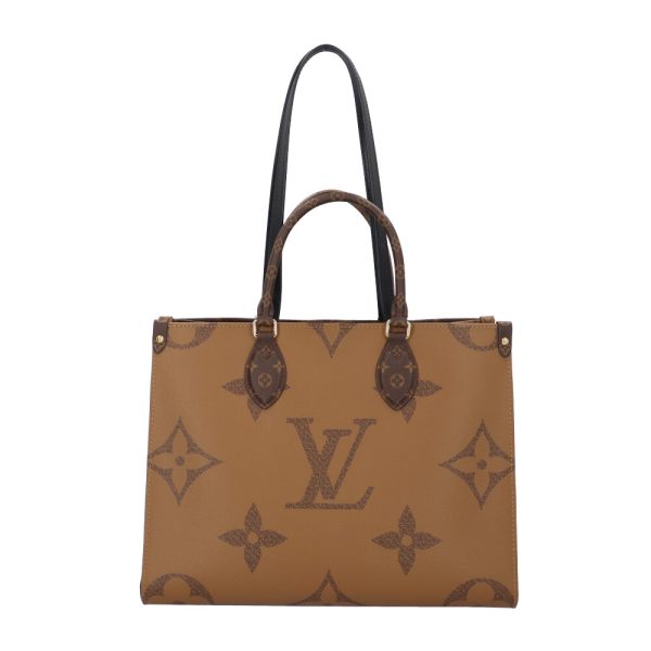 brb10010000013970 3 Louis Vuitton Monogram Giant Shoulder Bag Brown