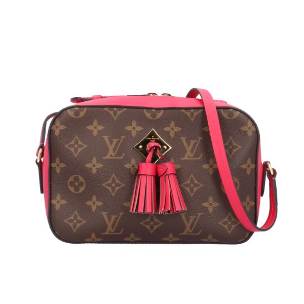 brb10010000014027 1 Louis Vuitton Saintonge Monogram Shoulder Bag Brown