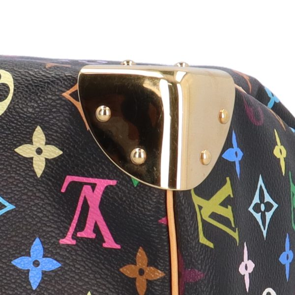 brb10010000014031 7 Louis Vuitton Speedy 30 Monogram Multicolor Handbag Black