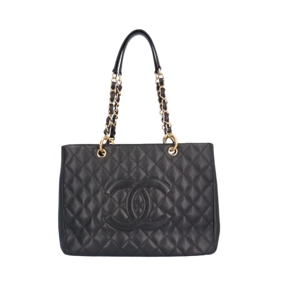 brb10010000014037 1 Chanel GST Caviar Tote Bag Black