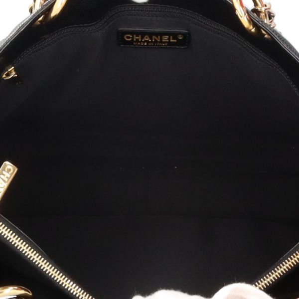 brb10010000014037 6 Chanel GST Caviar Tote Bag Black