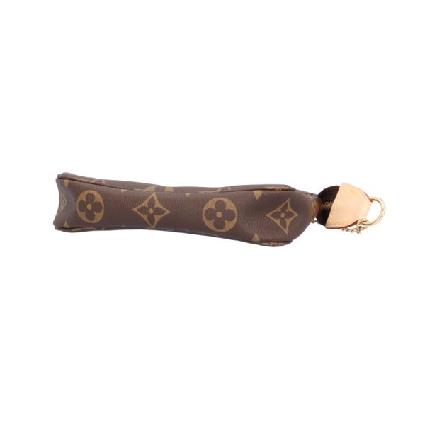 brb10010000014054 4 Louis Vuitton Mini Pochette Accessory Monogram Handbag Brown