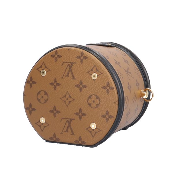 brb10010000014067 5 Louis Vuitton Cannes Monogram Reverse Shoulder Bag Brown