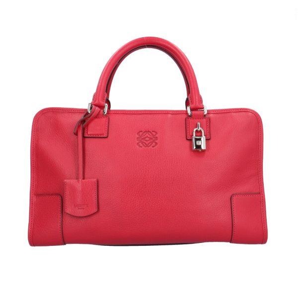 brb10010000014074 1 Loewe Amazona 36 Handbag Leather Red