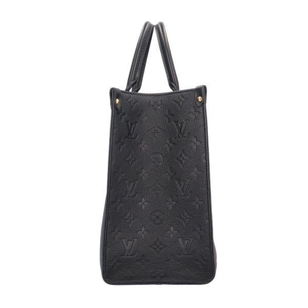 brb10010000014211 3 Louis Vuitton On The Go MM Shoulder Bag Monogram Empreinte Black