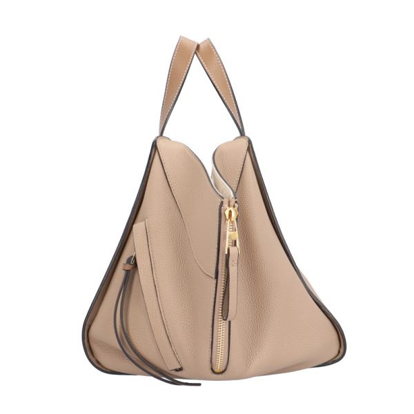 brb10010000014250 3 Loewe Hammock Small Shoulder Bag Calf Beige