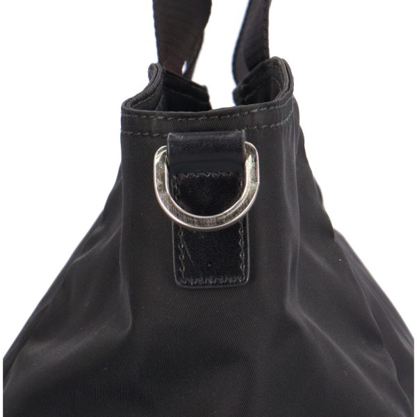 brb10010000014254 7 Prada Nylon Shoulder Bag Black